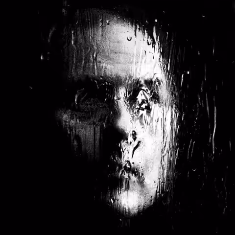 Front cover of I Want Blood by Jerry Cantrell, the 2024 Double J Music release, showing the album's stark blood-red title artwork.