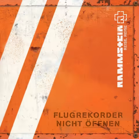 Cover art of Reise, Reise by Rammstein, modelled on a damaged cockpit voice recorder