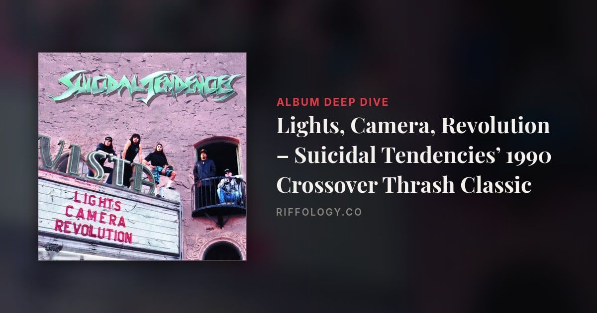 Lights, Camera, Revolution – Suicidal Tendencies’ 1990…