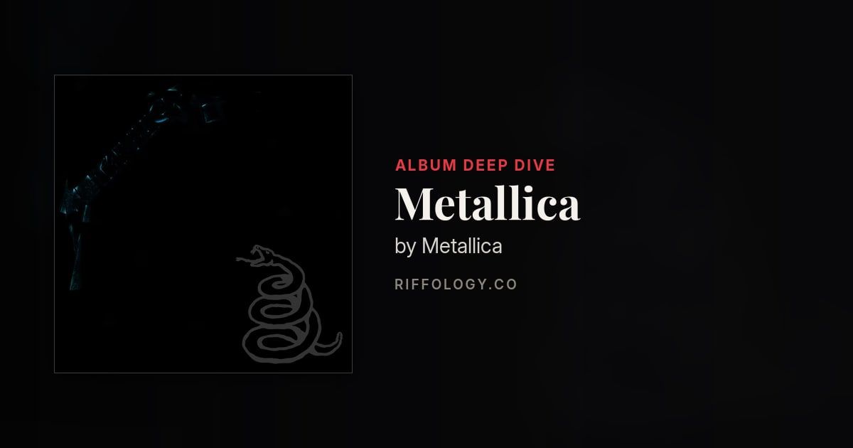 Metallica (The Black Album): The Complete Story