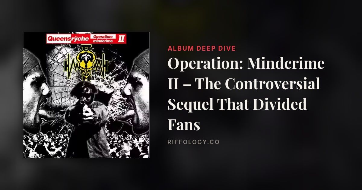 Operation: Mindcrime II – The Controversial Sequel That…