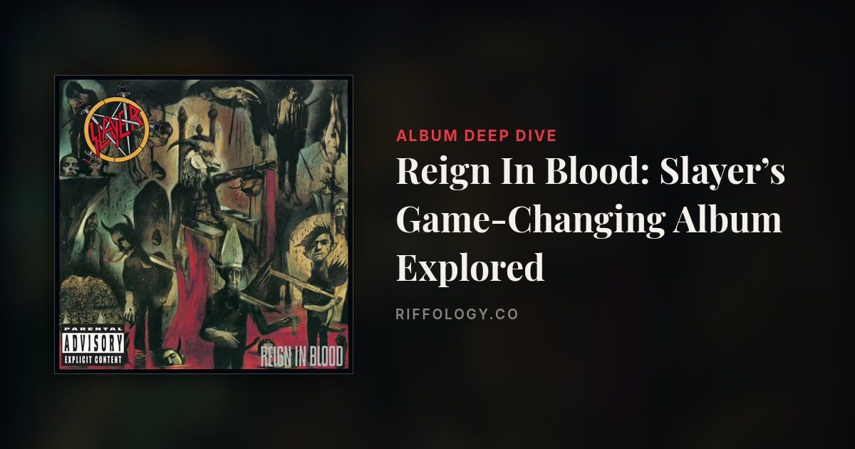 Reign In Blood: Slayer’s Game-Changing Album Explored