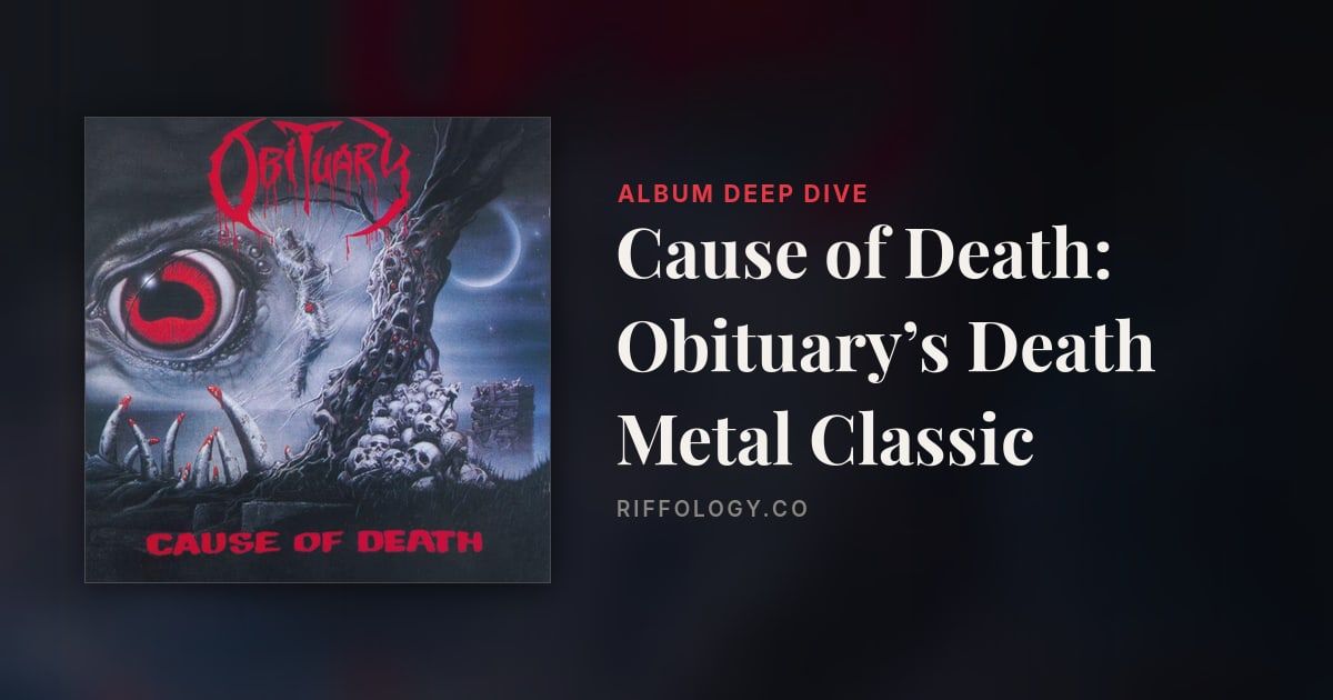 The Making of Cause of Death: Obituary’s Death Metal Classic