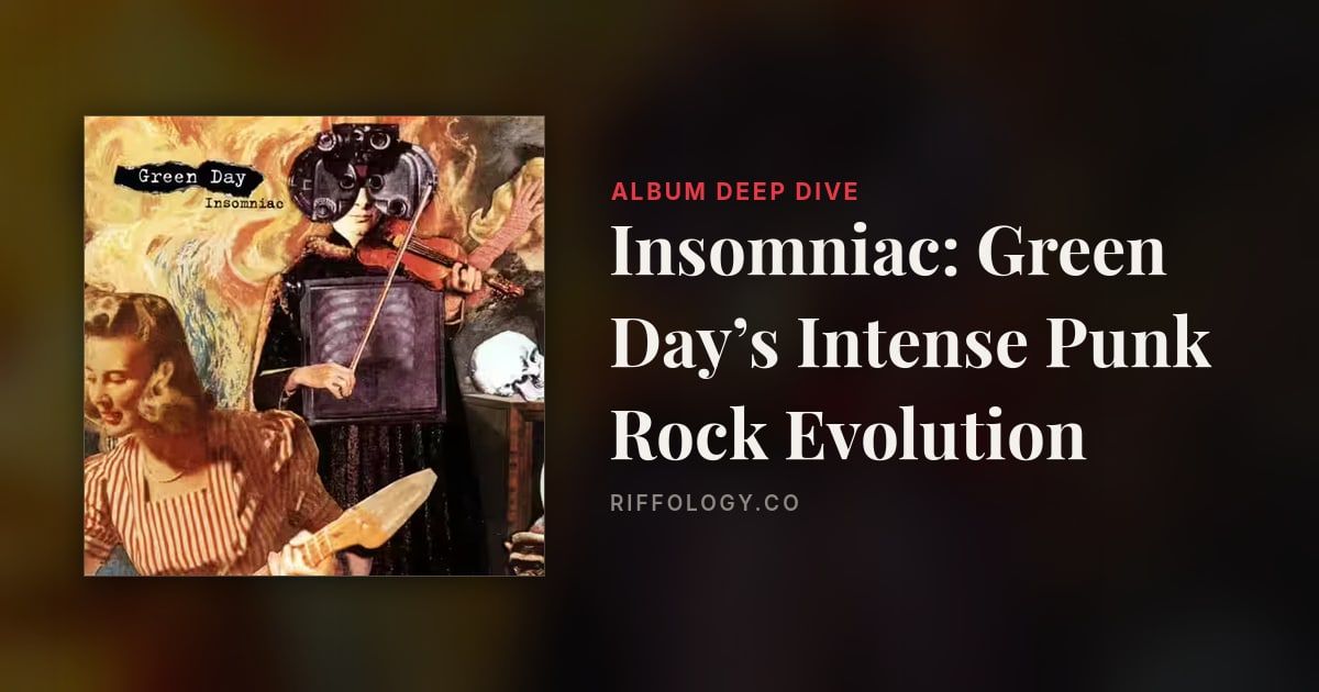 Insomniac: Green Day’s Intense Punk Rock Evolution