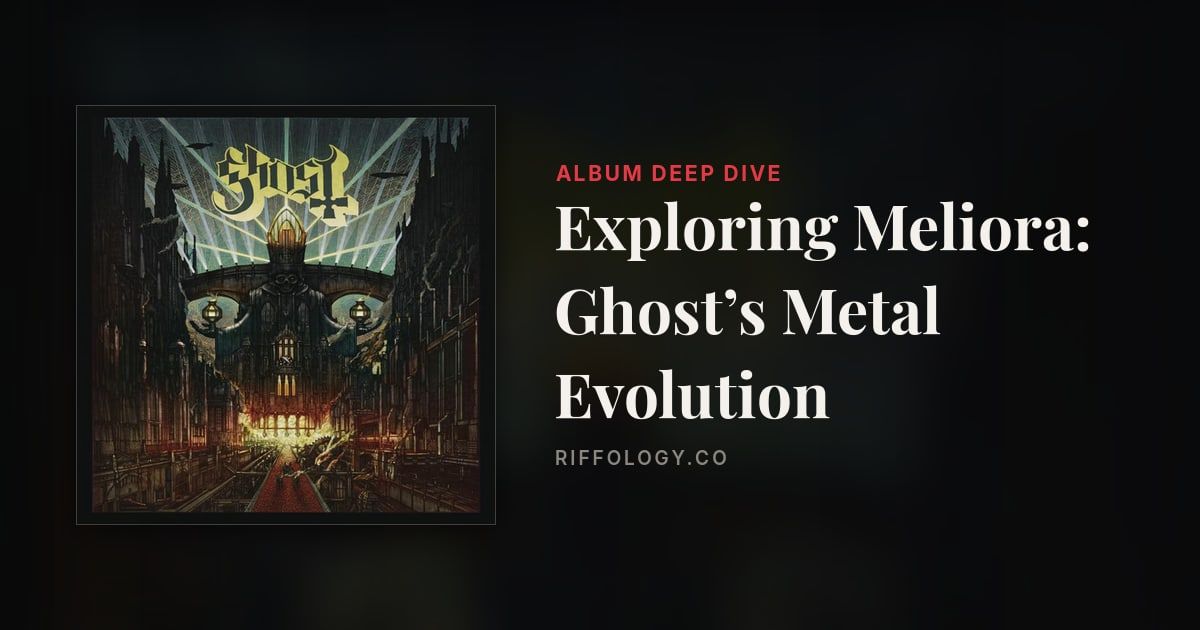Exploring Meliora: Ghost’s Metal Evolution
