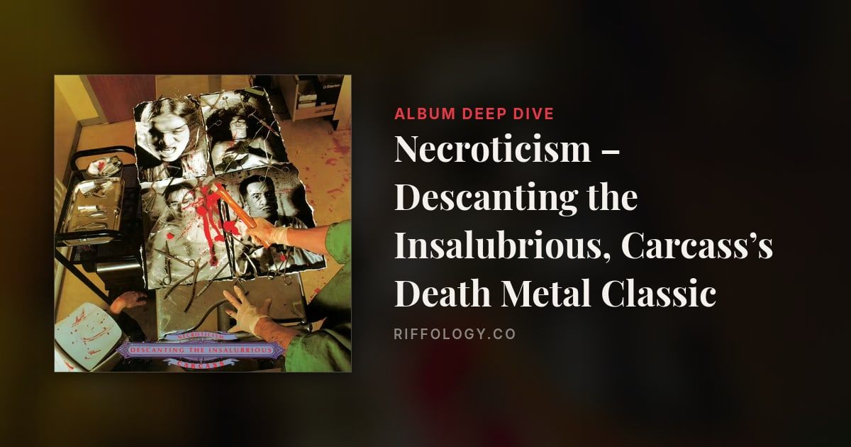 The Making of Necroticism – Descanting the Insalubrious…