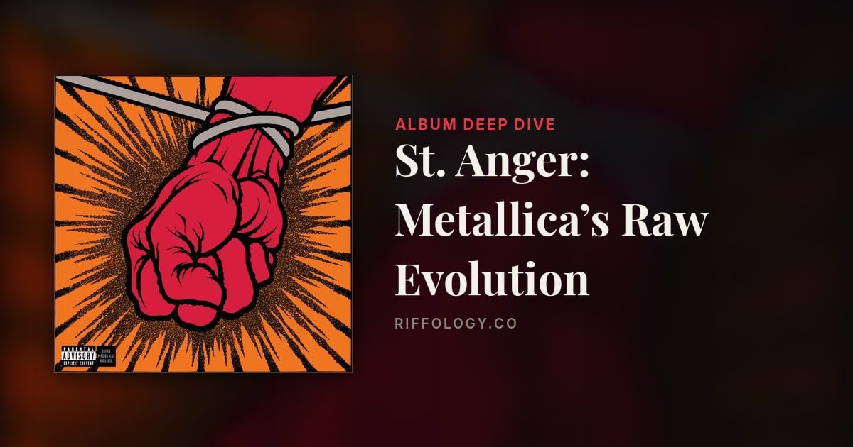 St. Anger: Metallica’s Raw Evolution
