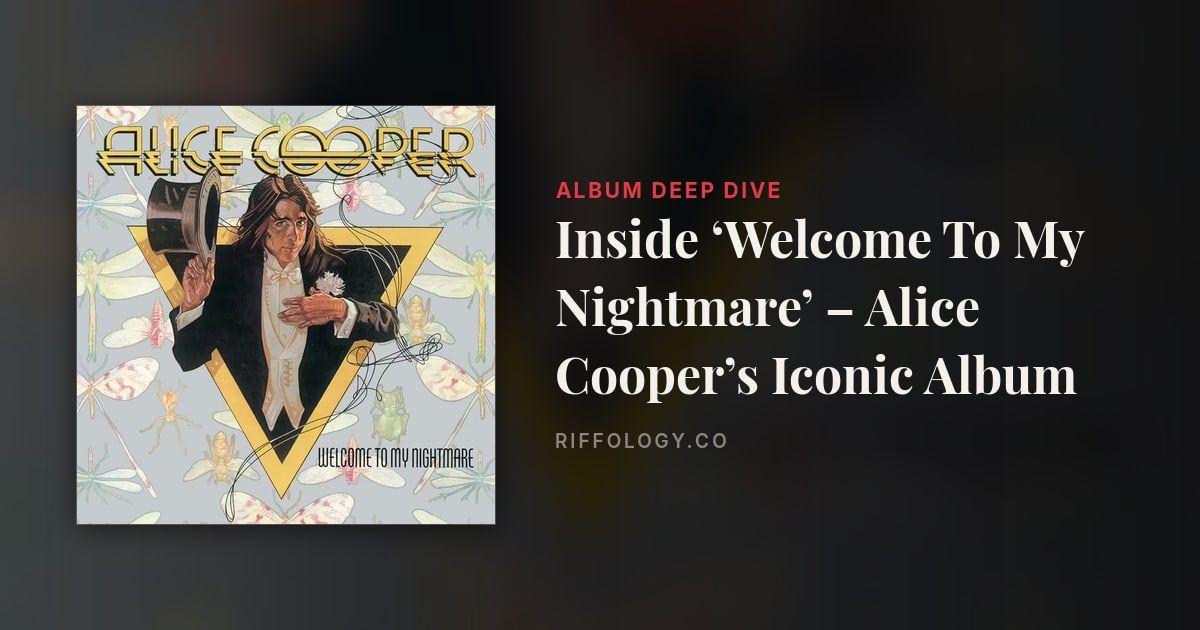 Inside ‘Welcome To My Nightmare’ – Alice Cooper’s Iconic…