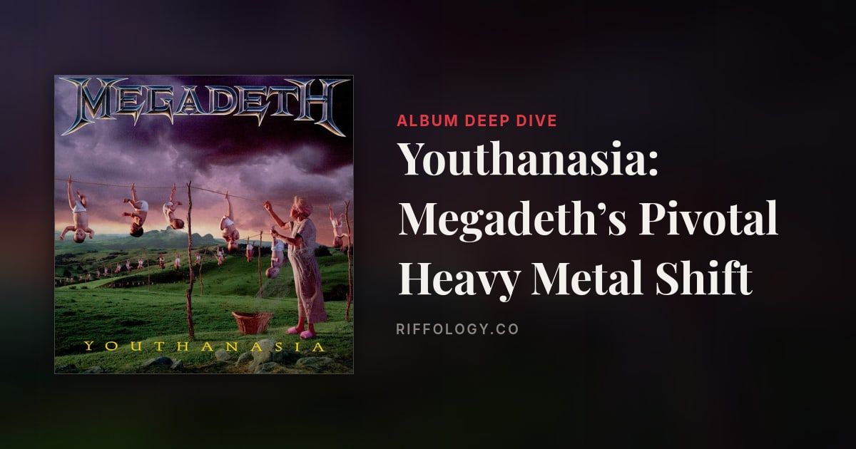Youthanasia: Megadeth’s Pivotal Heavy Metal Shift