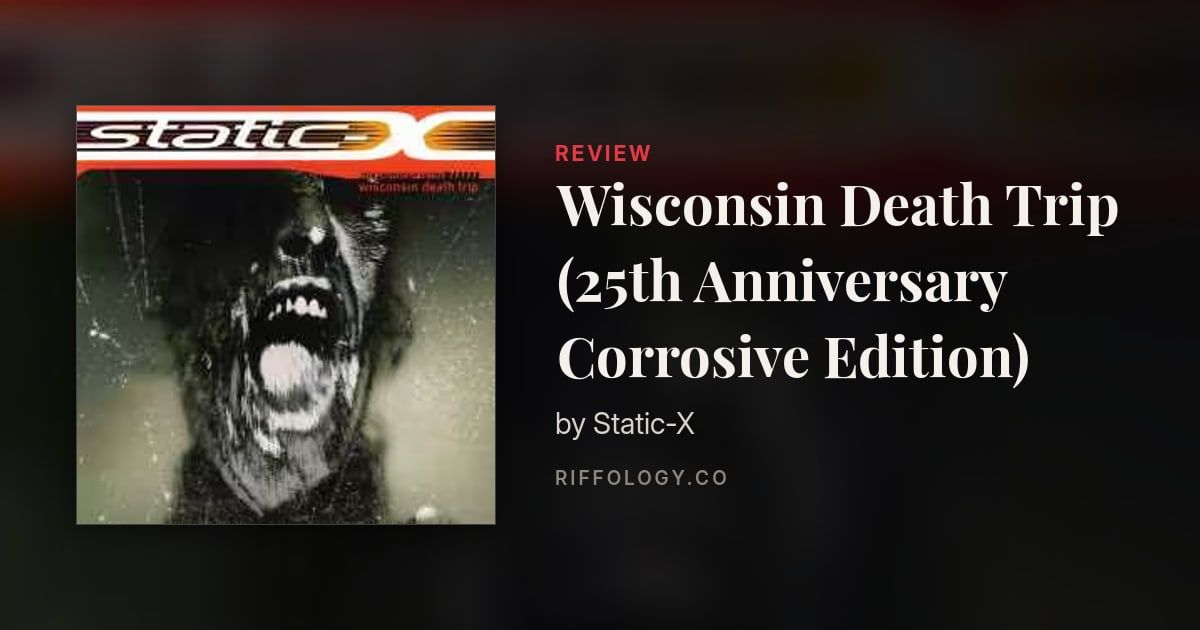 Wisconsin Death Trip (25th Anniversary Corrosive Edition…