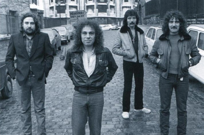 Ronnie James Dio with Black Sabbath in 1979