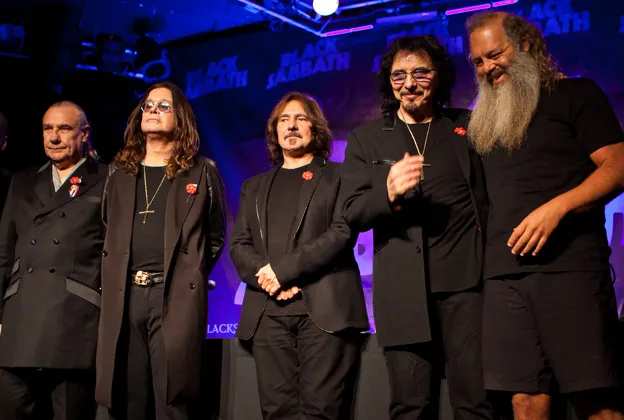 Rick Rubin with Black Sabbath