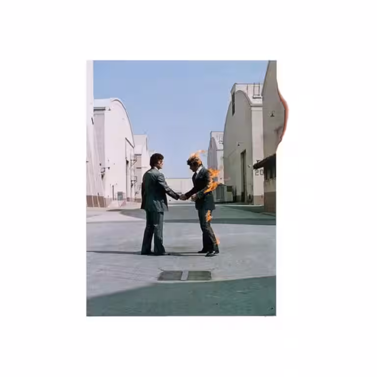 Pink Floyd - Wish You Were Here - Album Cover